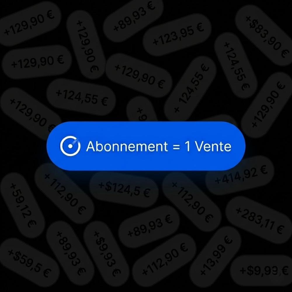 Une Seule Vente Rembourse Tout.